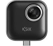Cámara 360º para Smartphone KSIX 3.3 MPX 1080p Negro