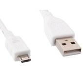 Gembird MicroUSB B - USB A, 1m cable USB 2.0 Mini-USB B Blanco