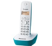 Panasonic KX-TG1611 Teléfono DECT Azul, Blanco Identificador de llamadas