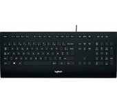 Logitech K280e teclado USB AZERTY Francés Negro
