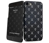 i-Paint Anchor funda para teléfono móvil Negro, Azul, Blanco