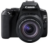 CANON EOS 200D II Negro KIT EF-S 18-55mm F4-5.6 IS STM Negro