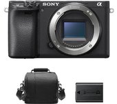 SONY A6400 Cuerpo Negro +Bolsa de la camara + NP-FW50 Bateria