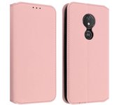 Funda Motorola Moto G7 Power Libro Cartera F. Soporte - Rosa