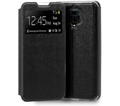 Funda Flip Cover Xiaomi Redmi Note 9S / Note 9 Pro Liso Negro