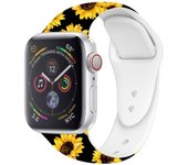 Correa Apple Watch Series 1 / 2 / 3 / 4 / 5 (38 / 40 mm) Estampado Girasoles