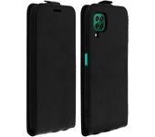 Funda Huawei P40 Lite tapa vertical cartera - Negro