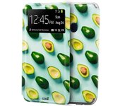 Funda Flip Cover Samsung M215 Galaxy M21 Dibujos Aguacates