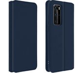 Funda Huawei P40 Pro libro billetera F. Soporte - Azul