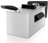 Taurus Fry 3 Freidora Sencillo Negro, Acero inoxidable Independiente 2100 W