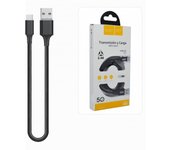 Cable USB-C Carga Rápida 2.4A 100cm Nylon Trenzado