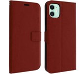Funda cartera Vintage F. Soporte para iPhone 11 - Marrón