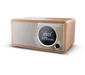Sharp DR-450(BR) radio Reloj Marrón