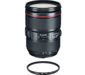 CANON EF 24-105mm F4L IS II USM + HOYA UX UV 77mm Filtrar