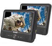 D-Jix PVS 706-50SM reproductor de dvd/bluray portátiles Reproductor de DVD portátil Montado en pared Negro 17,8 cm (7 pulgadas pulgadas) 800 x 480 Pixeles