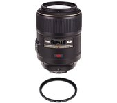 NIKON AF-S 105MM F2.8G IF-ED VR Micro + HOYA 62mm PRO 1D Protector