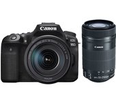 CANON EOS 90D KIT EF-S 18-135mm F3.5-5.6 IS USM + EF-S 55-250MM F4-5.6 IS STM
