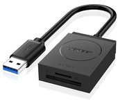 Ugreen 20250 lector de tarjeta Negro USB 3.2 Gen 1 (3.1 Gen 1)