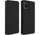 Funda Samsung Galaxy Note 10 Lite libro billetera F. Soporte - Negro