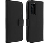 Funda libro cartera con F. Soporte para Huawei P40 - Negro