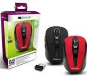 Canyon CNR-MSOW06B ratón RF inalámbrico Óptico 1600 DPI