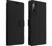 Funda Vintage F. Soporte Sony Xperia 10 2 - Negro