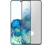 Cristal templado 9H Curvo para Samsung Galaxy S20 Plus - Marco negro