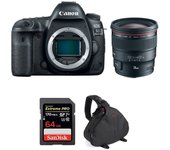 EOS 5D Mark IV + EF 24mm f/1.4L II USM + SanDisk 64GB Extreme PRO UHS-I SDXC 170 MB/s + Bolsa | 2 años de garantía