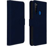 Funda Xiaomi Redmi Note 8T Libro Billetera F. Soporte - Azul oscuro