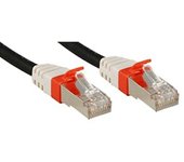 Lindy Cat.6 (A) SSTP / S/FTP PIMF Premium 20.0m cable de red 20 m Negro