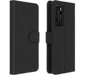 Funda Huawei P40 Libro Billetera F. Soporte - Negro