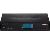 Trendnet TPE-TG50ES switch Gestionado Gigabit Ethernet (10/100/1000) Negro Energía sobre Ethernet (PoE)