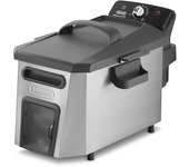 DeLonghi F 44510 CZ freidora 3 L Solo Negro, Acero inoxidable Independiente 3200 W