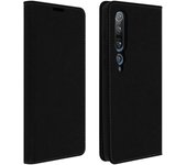Funda Xiaomi Mi 10/10 Pro de piel y cartera con F. Soporte - Negro