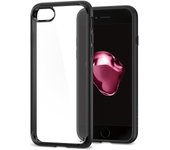 Spigen Ultra Hybrid 2 funda para teléfono móvil 11,9 cm (4.7 pulgadas pulgadas) Negro, Transparente
