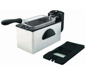 Comelec FR 3071 freidora 3 L Sencillo Negro, Blanco Independiente 2000 W