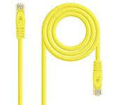 Nanocable Cable de red latiguillo RJ45 LSZH Cat.6A UTP AWG24, Amarillo, 2.0m