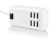 CARGADOR 6 USB 5V 2.1A
