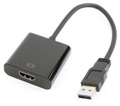 Gembird A-USB3-HDMI-02 adaptador de cable USB Negro