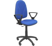 Silla Algarra bali azul brazos fijos