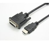 Value 12.99.3115 adaptador de cable de vídeo 0,15 m HDMI Type A DVI-D Negro