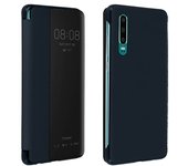Funda Huawei P30 con Ventana inteligente - Azul oscuro