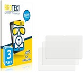 BROTECT Protector Pantalla Cristal compatible con Samsung Galaxy Tab S7 Plus WiFi Protector Pantalla Vidrio (3 Unidades) Dureza 9H AirGlass