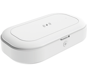 Caja esterilizadora UV con carga inalámbrica y aromaterapia