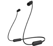 Sony WI-C200 auriculares para móvil Binaural Dentro de oído, Banda para cuello Negro