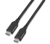 AISENS A107-0061 cable USB 1 m 3.1 (3.1 Gen 2) USB C Negro