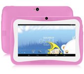 Tableta para Niños (7 pulgadas - 8 GB - RAM: 1 GB - Quad Core - Rosa) + Funda Protectora