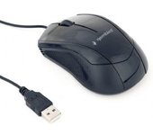 Gembird MUS-3B-02 ratón USB Óptico 1000 DPI Ambidextro