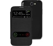 Samsung S View funda para teléfono móvil Libro Negro
