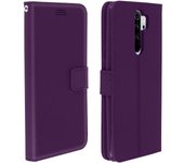 Funda libro cartera con F. Soporte para Xiaomi Redmi Note 8 Pro - Violeta